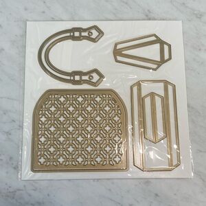 Anna Griffin Luxury Status Purse Card Dies NEW